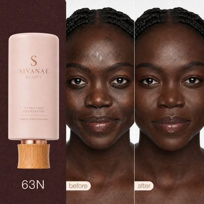 Sivanae Full Coverage Serum Foundation & FREE Brush