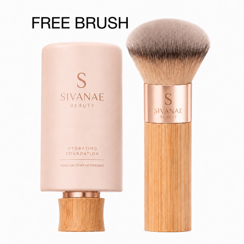 Sivanae Full Coverage Serum Foundation & FREE Brush