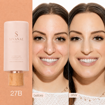 Sivanae Full Coverage Serum Foundation & FREE Brush
